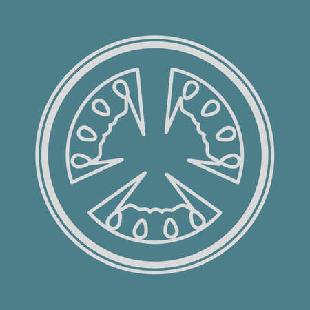 illustration of business and finance icon tomatoのイラスト素材