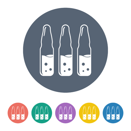 illustration of vector medical modern icon in designのイラスト素材