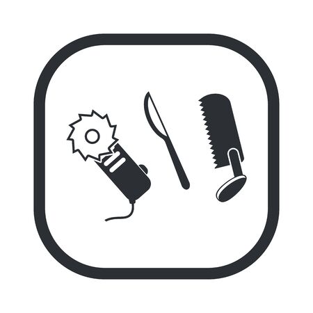 illustration of vector medical modern icon in designのイラスト素材