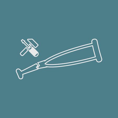 illustration of vector medical modern icon in designのイラスト素材