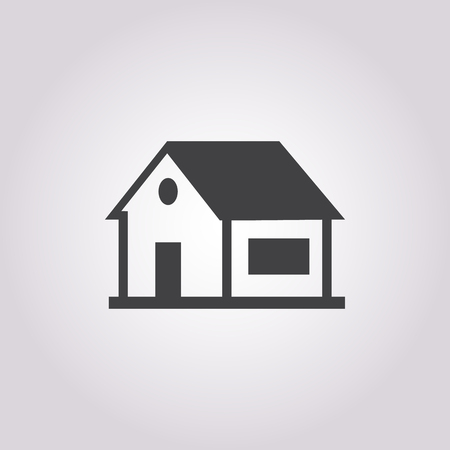 illustration of vector building modern icon in designのイラスト素材
