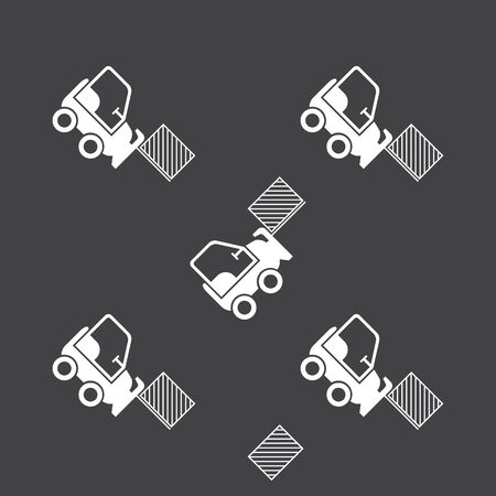 illustration of vector building modern icon in designのイラスト素材