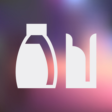 Vector illustration of modern farm iconのイラスト素材