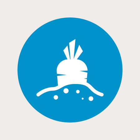 Vector illustration of modern farm iconのイラスト素材