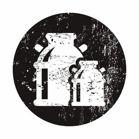 Vector illustration of modern farm iconのイラスト素材