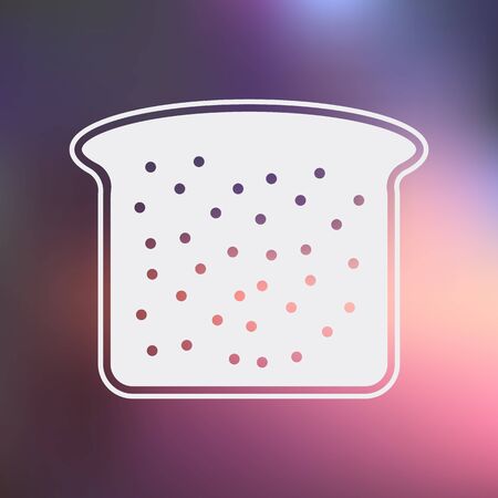 Vector illustration of food iconのイラスト素材