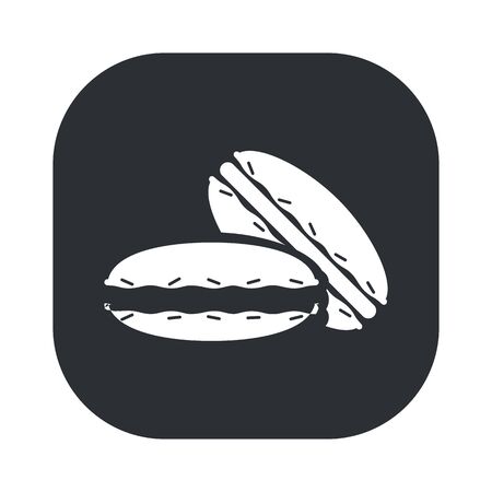 Vector illustration of food iconのイラスト素材
