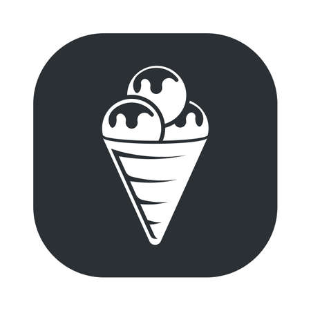 Vector illustration of food iconのイラスト素材