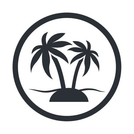 Vector illustration of travel and vacation iconsのイラスト素材