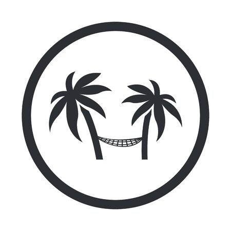 Vector illustration of travel and vacation iconsのイラスト素材