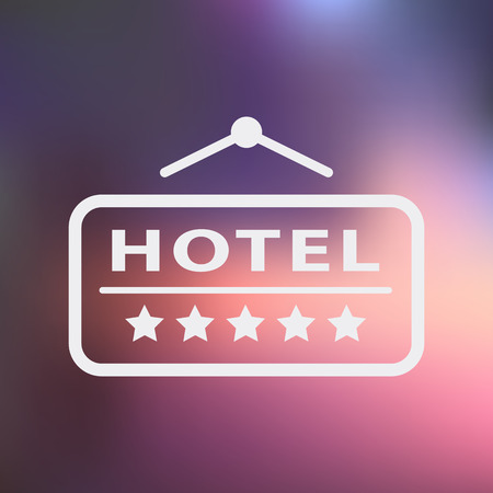 Vector illustration of travel and vacation iconsのイラスト素材