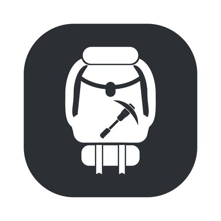 Vector illustration of travel and vacation iconsのイラスト素材