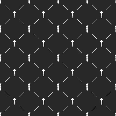 illustration of modern b lack icon test-tubeのイラスト素材