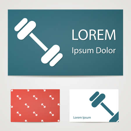 illustration of modern silhouette icon abrbellのイラスト素材