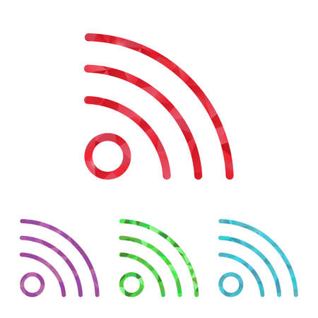 illustration of office modern icon in designのイラスト素材