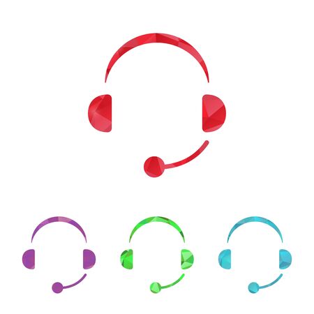 illustration of business and finance icon callのイラスト素材