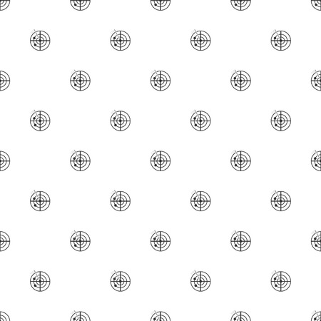 illustration of modern b lack icon radarのイラスト素材