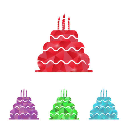 Vector illustration of food iconのイラスト素材