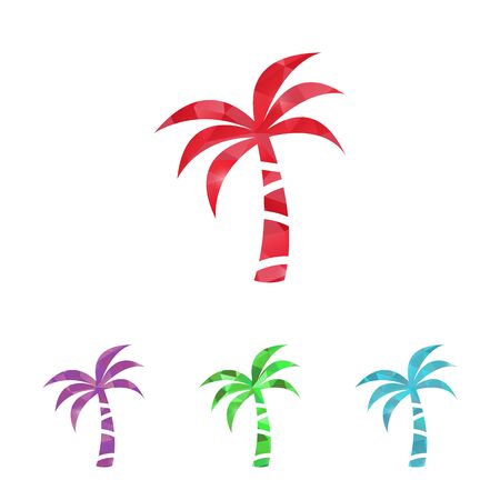Vector illustration of travel and vacation iconsのイラスト素材