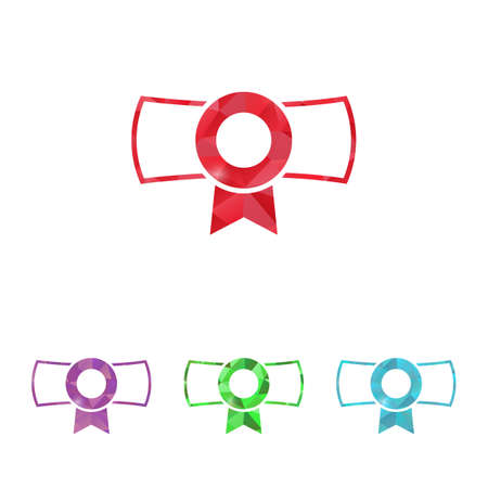 Vector illustration of modern education iconのイラスト素材