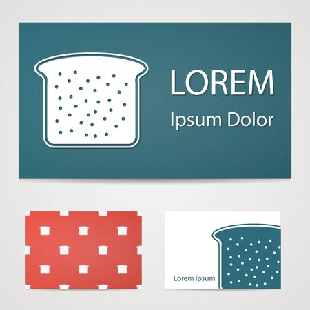 Vector illustration of food iconのイラスト素材