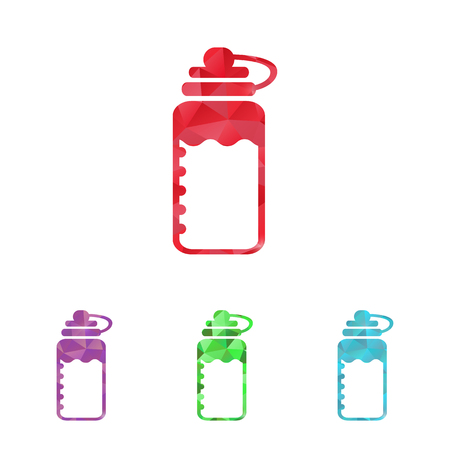 vector illustration of modern silhouette icon waterのイラスト素材