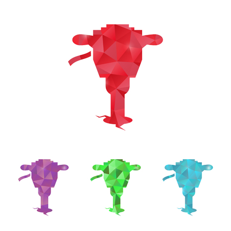 illustration of vector building modern icon in designのイラスト素材