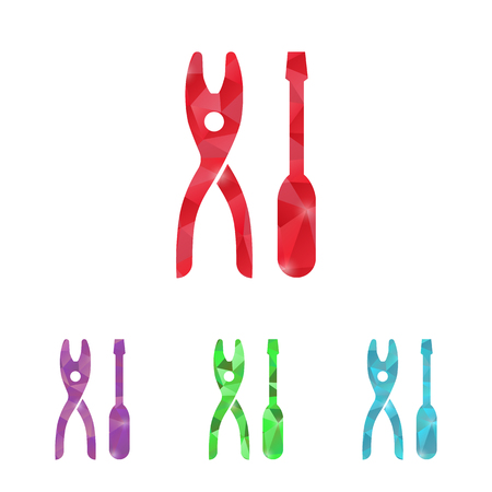 illustration of vector building modern icon in designのイラスト素材