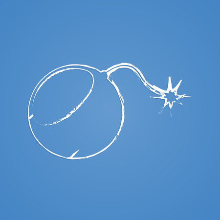 vector illustration of modern b lack icon helicopterのイラスト素材