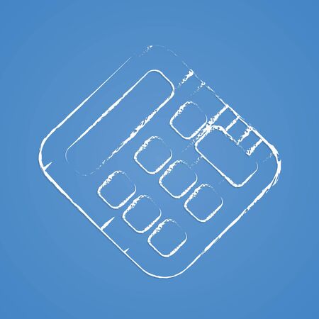 illustration of vector office modern icon in designのイラスト素材