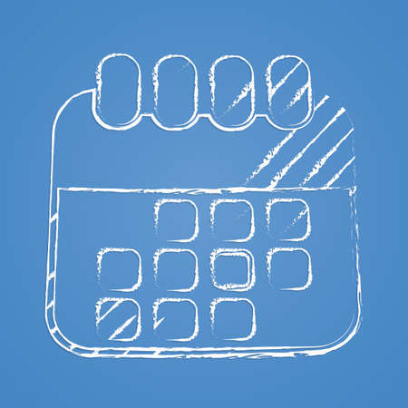 illustration of vector office modern icon in designのイラスト素材