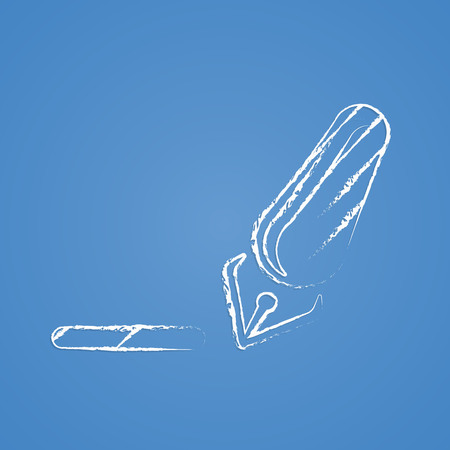 illustration of vector office modern icon in designのイラスト素材