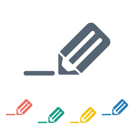 illustration of vector office modern icon in designのイラスト素材