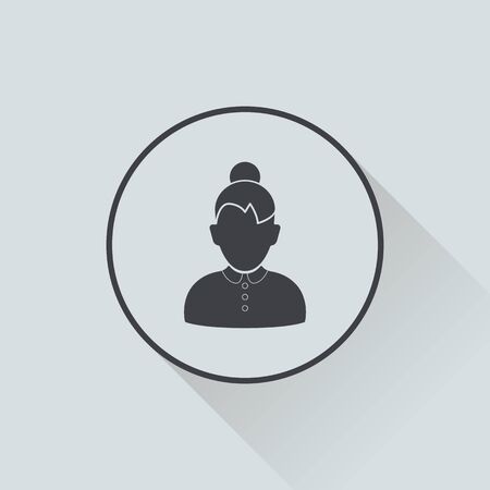 vector illustration of business and finance icon personのイラスト素材