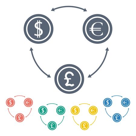 vector illustration of business and finance icon moneyのイラスト素材