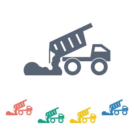 illustration of vector building modern icon in designのイラスト素材