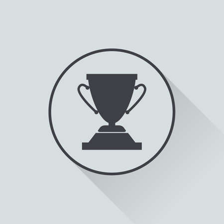 illustration of business and finance icon trophyのイラスト素材