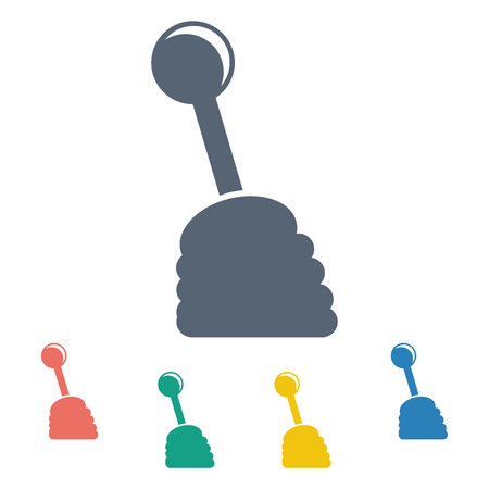 Vector illustration of modern auto repair iconのイラスト素材