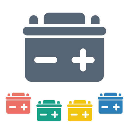 Vector illustration of modern auto repair iconのイラスト素材