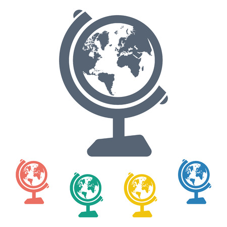 Vector illustration of modern education iconのイラスト素材