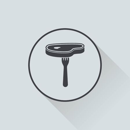 Vector illustration of food iconのイラスト素材