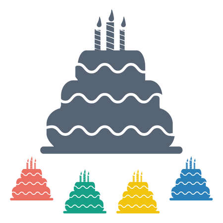 Vector illustration of food iconのイラスト素材