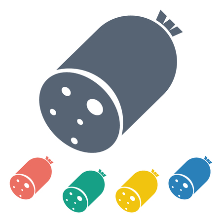 Vector illustration of food iconのイラスト素材