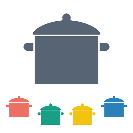 Vector illustration of food iconのイラスト素材