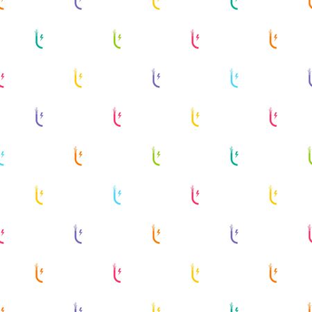 vector illustration of computer technology modern iconのイラスト素材