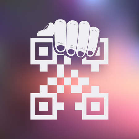 vector illustration of computer technology modern iconのイラスト素材