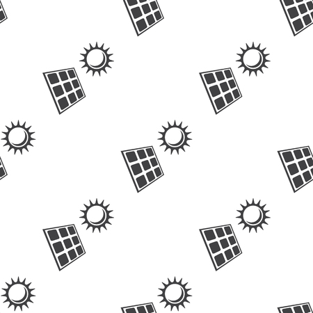 Vector illustration of solar battery iconのイラスト素材