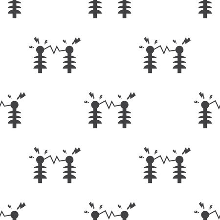 Vector illustration of electric iconのイラスト素材