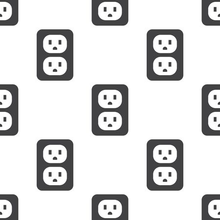Vector illustration of socket iconのイラスト素材