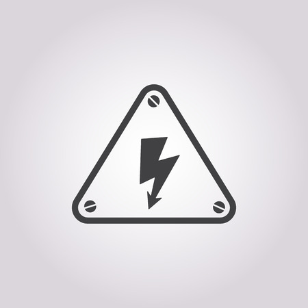 Vector illustration of lightning iconのイラスト素材
